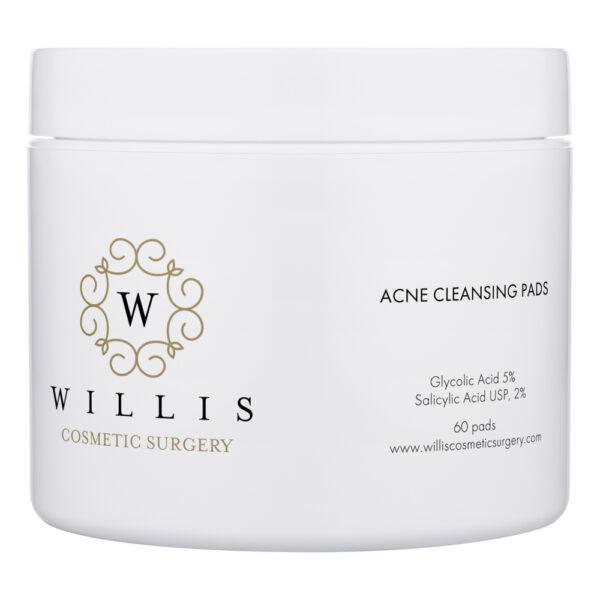 Acne cleansing pads